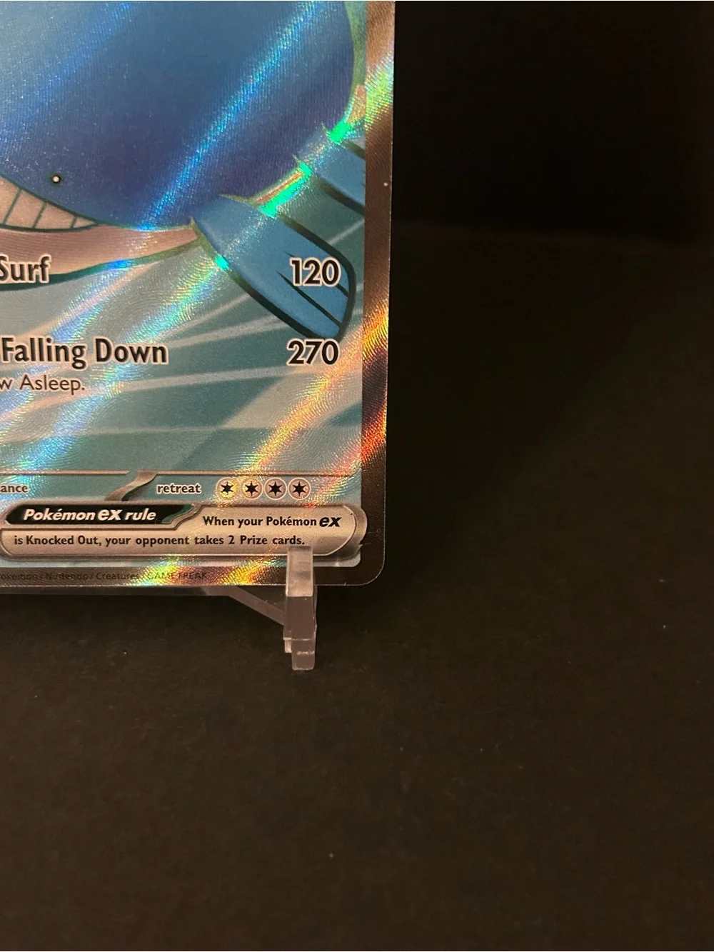 2026 Pokémon TCG ME05 Pitch Black Wailord ex Full Art Secret Rare # 097/084